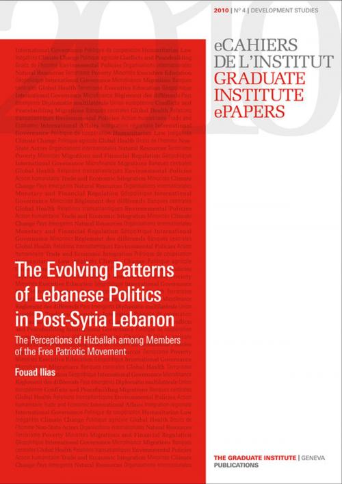 Cover of the book The Evolving Patterns of Lebanese Politics in Post-Syria Lebanon by Fouad Ilias, Graduate Institute Publications