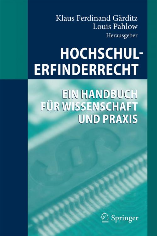 Cover of the book Hochschulerfinderrecht by , Springer Berlin Heidelberg