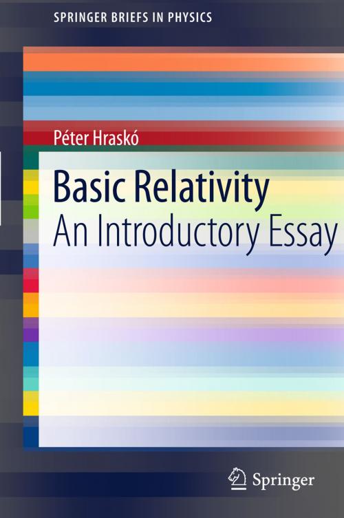 Cover of the book Basic Relativity by Péter Hraskó, Springer Berlin Heidelberg