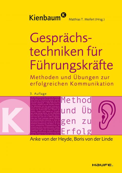 Cover of the book Gesprächstechniken für Führungskräfte by Anke von der Heyde, Boris von der Linde, Haufe