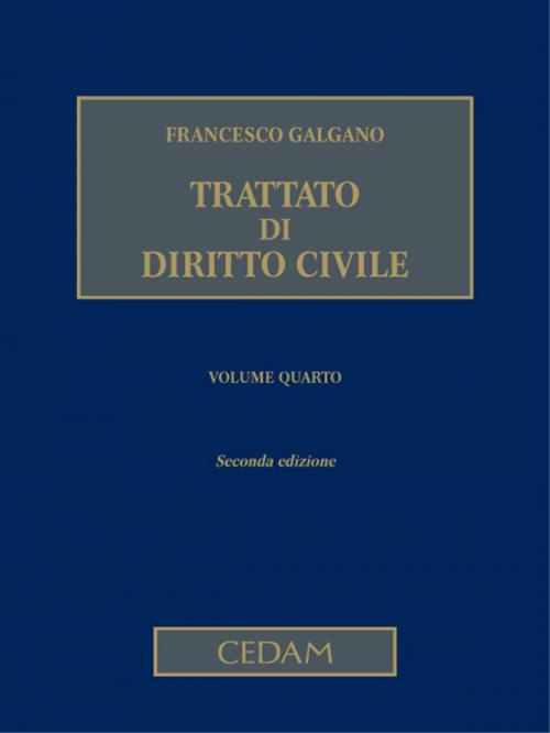 Cover of the book Trattato di diritto civile Vol. V by Francesco Galgano, Cedam