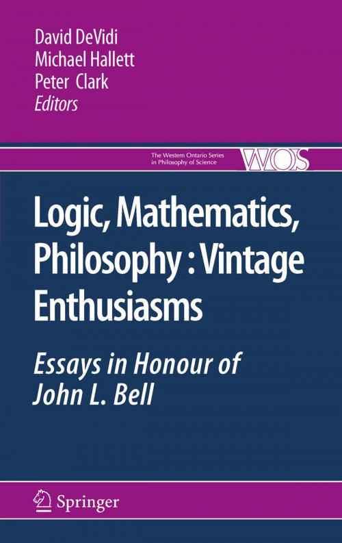 Cover of the book Logic, Mathematics, Philosophy, Vintage Enthusiasms by , Springer Netherlands
