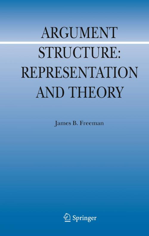 Cover of the book Argument Structure: by James B. Freeman, Springer Netherlands