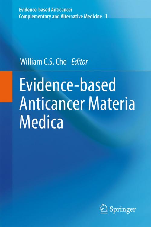 Cover of the book Evidence-based Anticancer Materia Medica by , Springer Netherlands