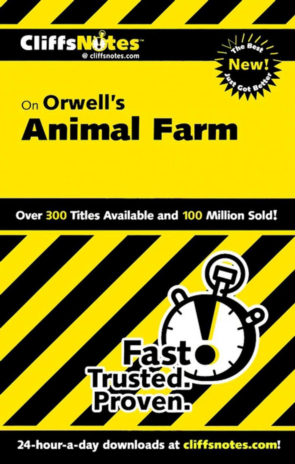 Big bigCover of CliffsNotes on Orwell's Animal Farm