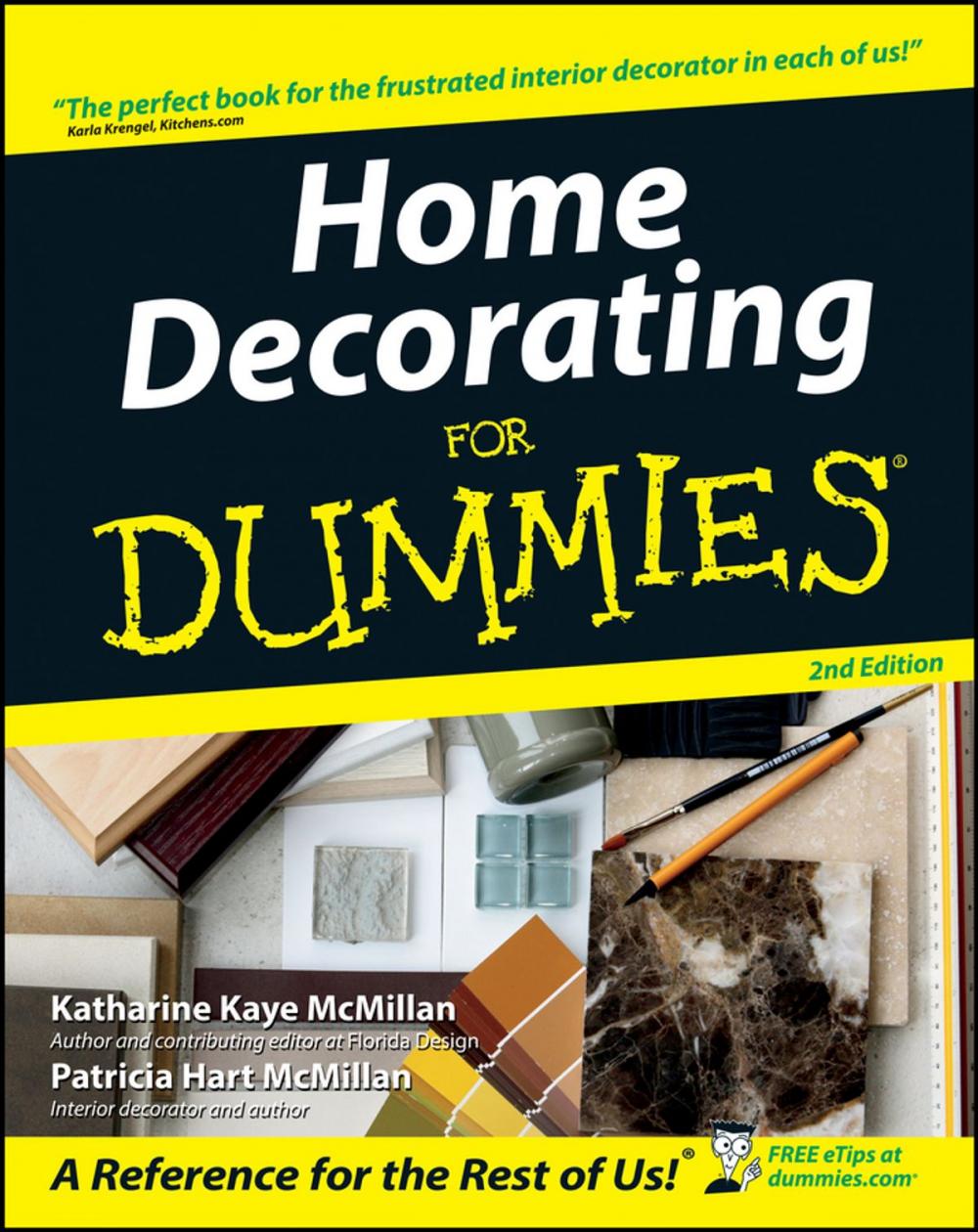 Big bigCover of Home Decorating For Dummies