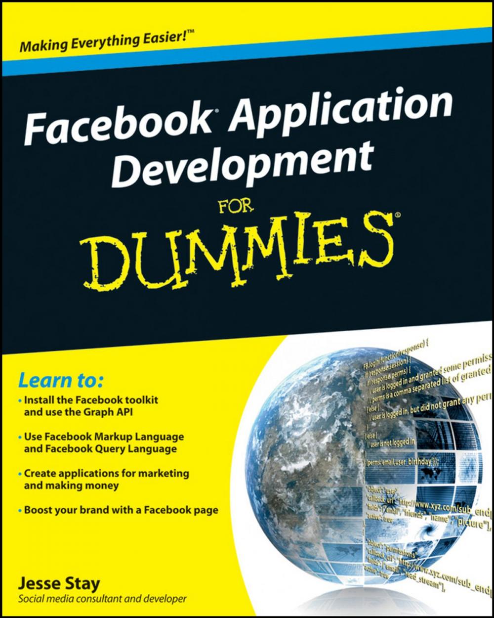 Big bigCover of Facebook Application Development For Dummies