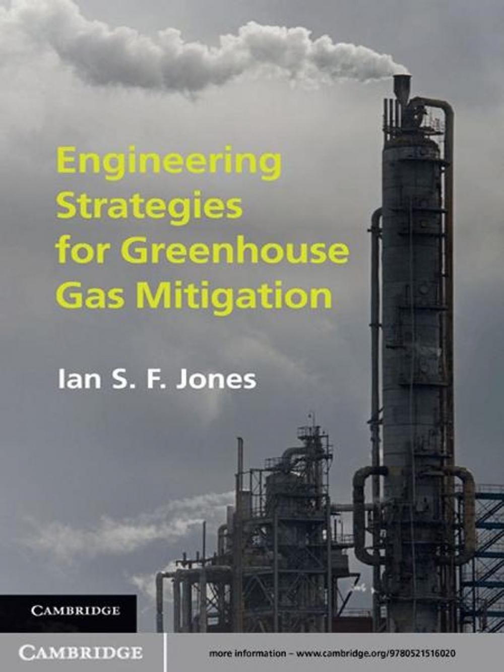Big bigCover of Engineering Strategies for Greenhouse Gas Mitigation