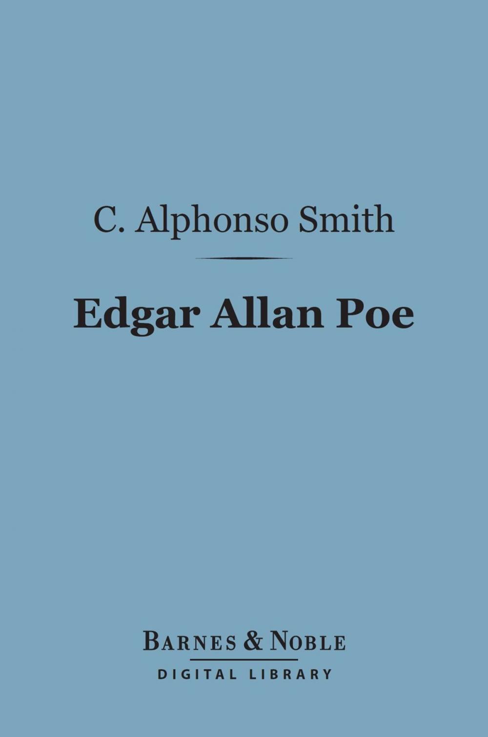 Big bigCover of Edgar Allan Poe (Barnes & Noble Digital Library)
