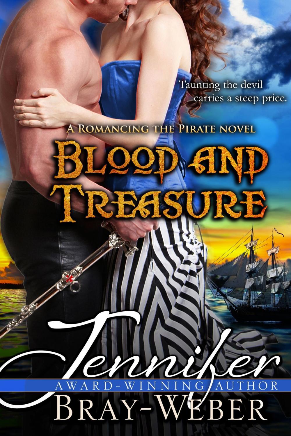 Big bigCover of Blood and Treasure (A Romancing the Pirate Novel)