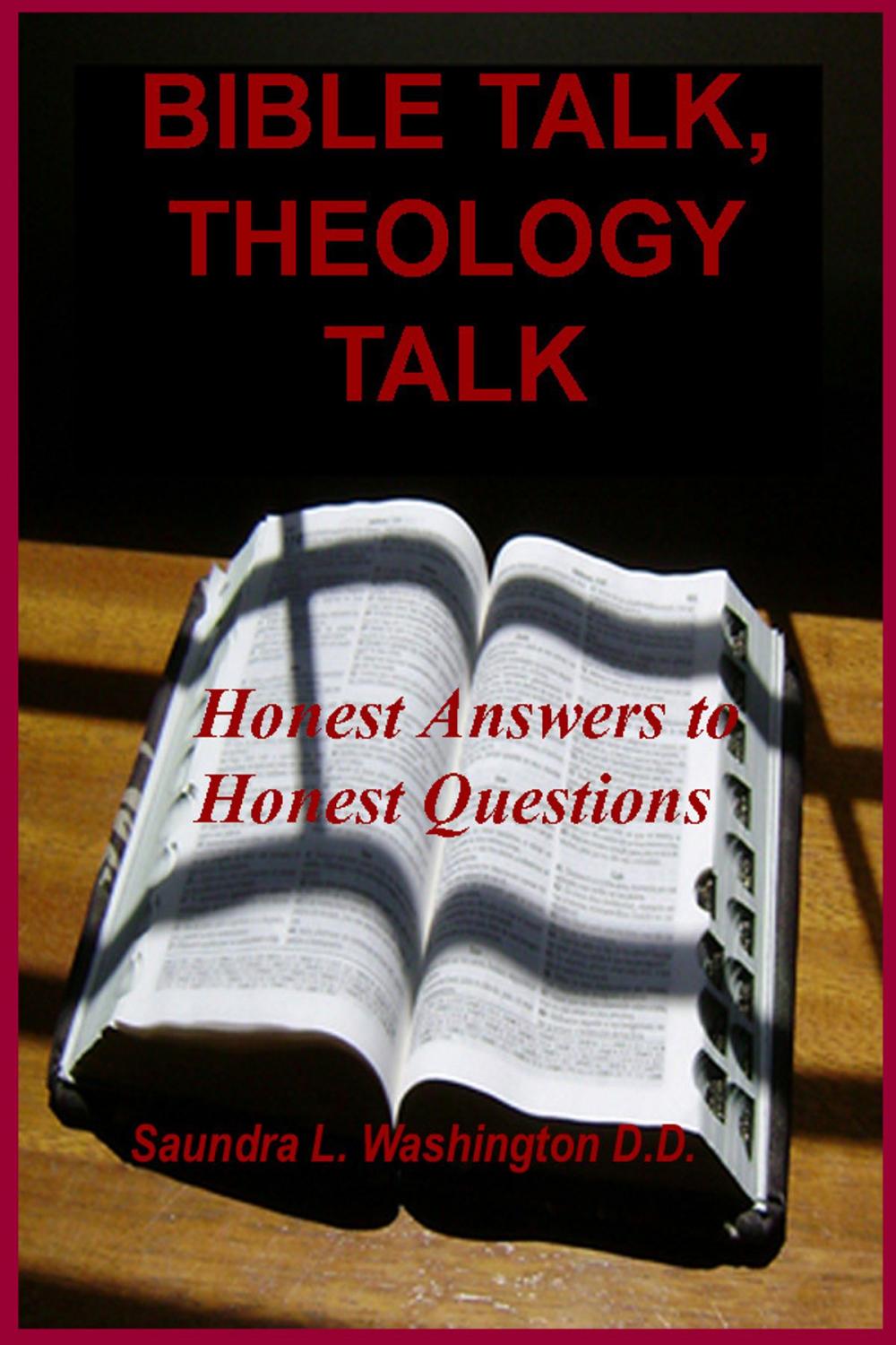 Big bigCover of Bible Talk, Theology Talk