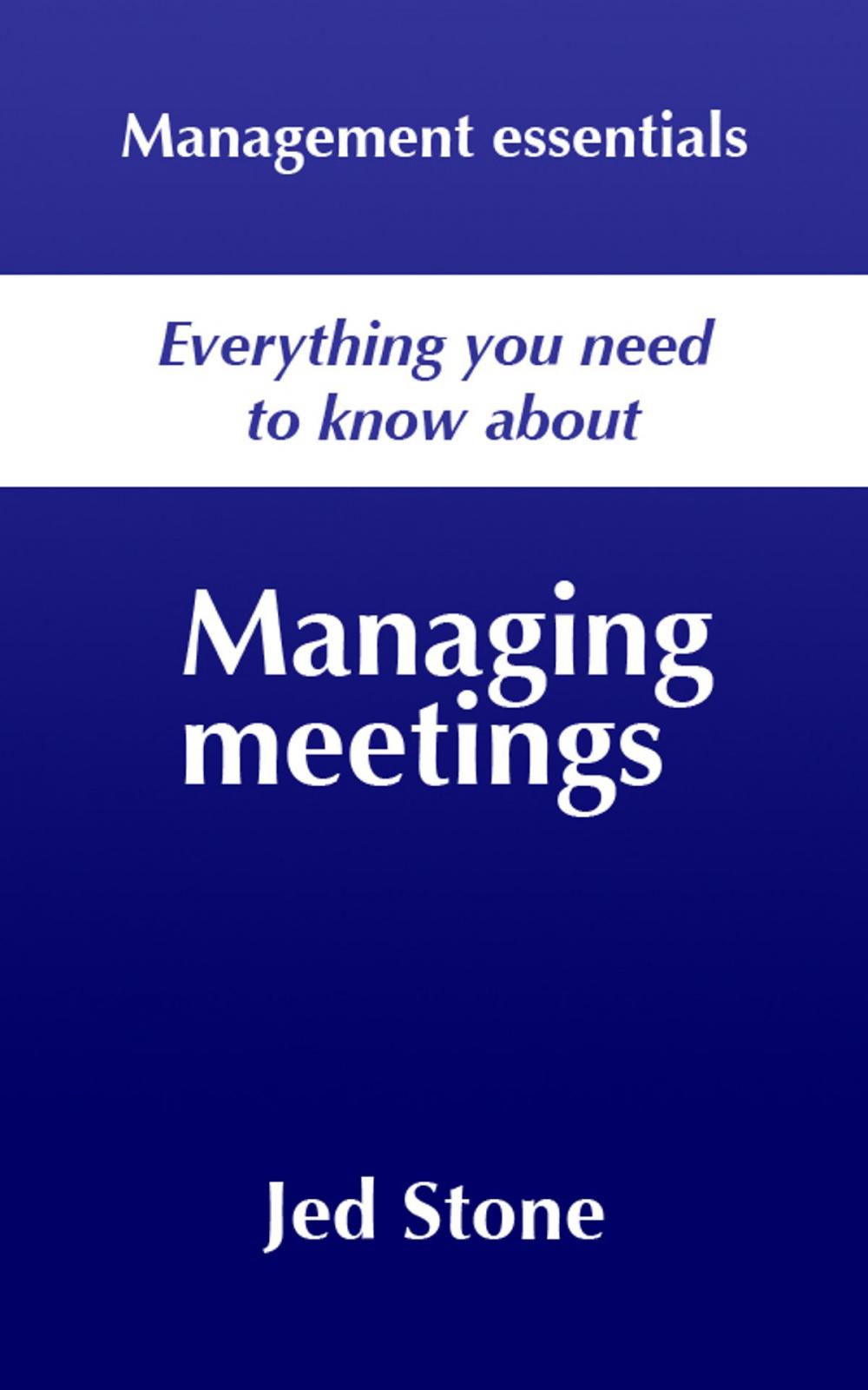 Big bigCover of Managing meetings