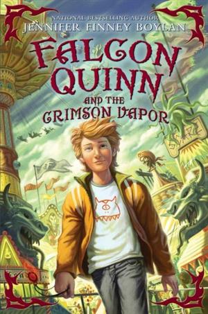 Book cover of Falcon Quinn and the Crimson Vapor