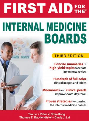 Book cover of First Aid for the Internal Medicine Boards, 3rd Edition