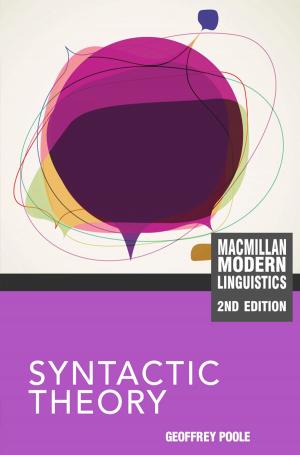 Cover of the book Syntactic Theory by Sarah Haggarty, Jon A Mee