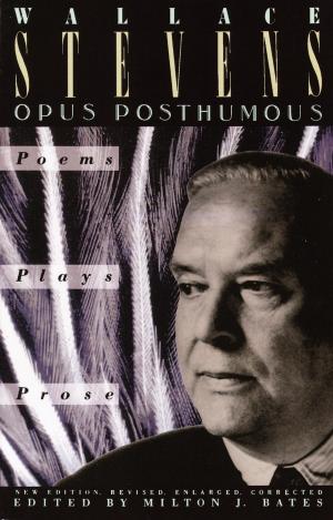 Cover of the book Opus Posthumous by Marjorie Garber