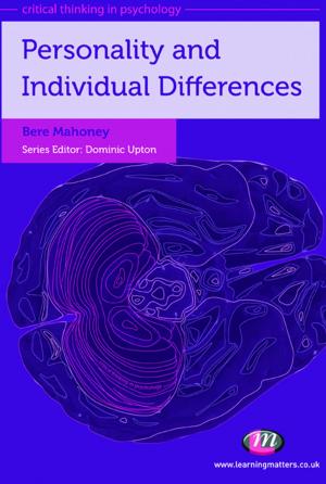 Cover of the book Personality and Individual Differences by Dr Angela McRobbie