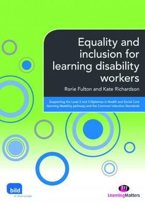 Cover of the book Equality and inclusion for learning disability workers by Dr. Andrew M. Pomerantz