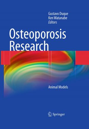 Cover of the book Osteoporosis Research by Reinhard Klette, Fajie Li
