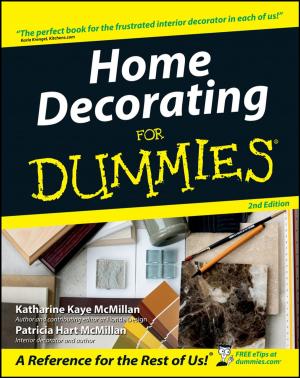 Book cover of Home Decorating For Dummies