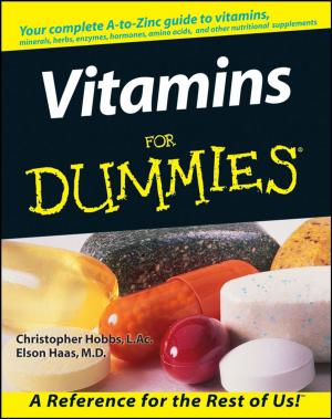 Cover of the book Vitamins For Dummies by Justin Beegel MBA