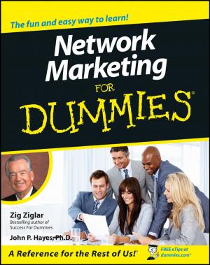 Cover of the book Network Marketing For Dummies by Shaa Wasmund