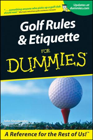 Cover of the book Golf Rules and Etiquette For Dummies by Jonathan Adler