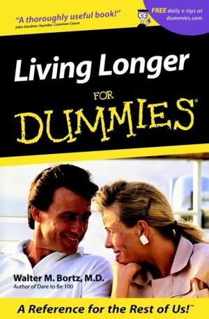 Cover of the book Living Longer For Dummies by Edoardo Provenzi