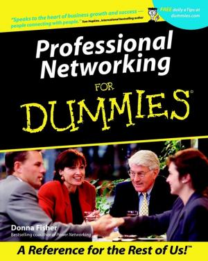 Cover of the book Professional Networking For Dummies by Pierre Schuck, Romain Jeantet, Anne Dolivet
