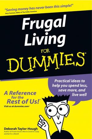 Cover of the book Frugal Living For Dummies by Advanced Life Support Group (ALSG)