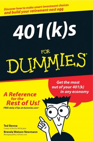 Cover of the book 401(k)s For Dummies by George Omura, Richard (Rick) Graham