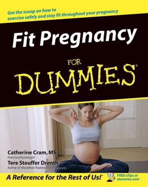 Cover of the book Fit Pregnancy For Dummies by Dr. Lauren Andrew Hebert, DPT, PT, OCS