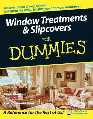 Cover of the book Window Treatments and Slipcovers For Dummies by Mathew Brown, Patrick Guthrie, Greg Growden