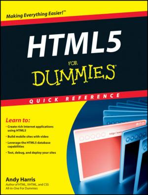 Book cover of HTML5 For Dummies Quick Reference