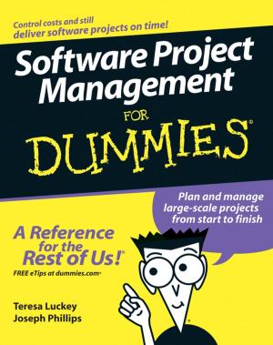 Cover of the book Software Project Management For Dummies by Paul Turley, Robert M. Bruckner, Thiago Silva, Ken Withee, Grant Paisley