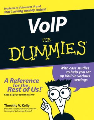 Cover of the book VoIP For Dummies by Manolis Antonoyiannakis, Stefanos Trachanas, Leonidas Tsetseris