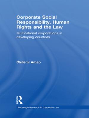 Book cover of Corporate Social Responsibility, Human Rights and the Law