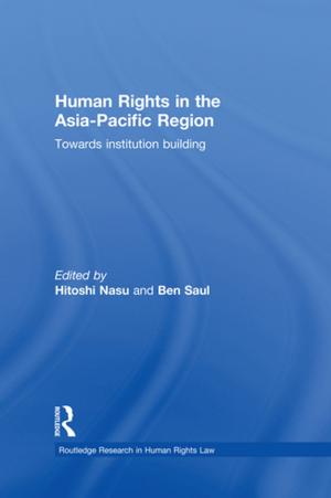 Cover of the book Human Rights in the Asia-Pacific Region by Samuel Chapman