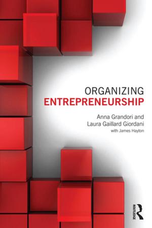 Cover of the book Organizing Entrepreneurship by Pamela Knight, Ruth Swanwick