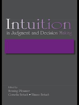 Cover of the book Intuition in Judgment and Decision Making by 