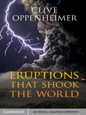 Cover of the book Eruptions that Shook the World by Dan Curley