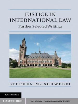 Cover of the book Justice in International Law by Peter A. French