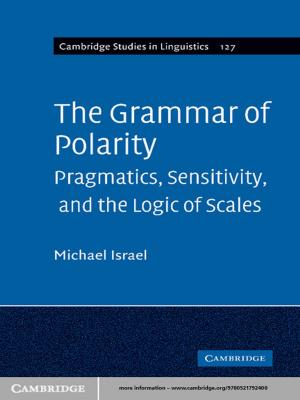 Cover of the book The Grammar of Polarity by Mario Sznajder, Luis Roniger