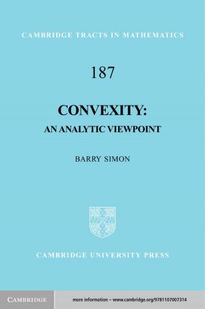 Cover of the book Convexity by 