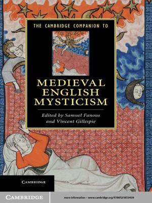 Cover of the book The Cambridge Companion to Medieval English Mysticism by Carolyn M. Warner, Ramazan Kılınç, Christopher W. Hale, Adam B. Cohen