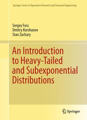 Cover of the book An Introduction to Heavy-Tailed and Subexponential Distributions by D.K. Sarma, J. Paulo Davim, U.S. Dixit