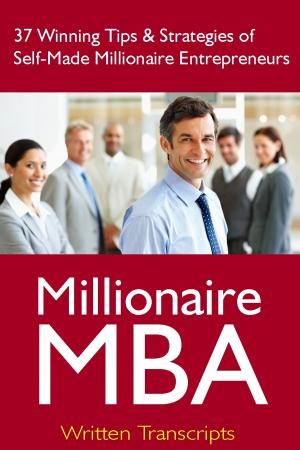 Book cover of 37 Winning Tips & Strategies of Self-Made Millionaire Entrepreneurs