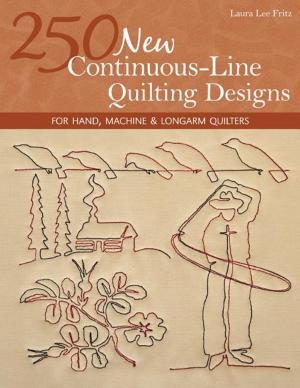 Cover of the book 250 New Continuous-Line Quilting Designs by Jane Hardy Miller