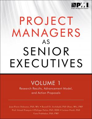 Cover of the book Project Managers as Senior Executives by Guilherme Biesek, Nuno Gil
