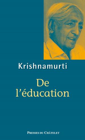 Cover of the book De l'éducation by Jiddu Krishnamurti